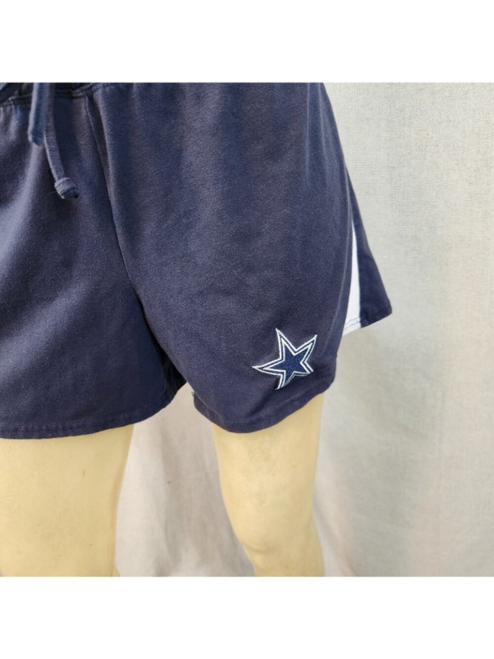 Concepts Sports Blue NFL Cowboys Elastic Waist Shorts Short Womens MEDIUM 8 - 10 - Picture 5 of 6